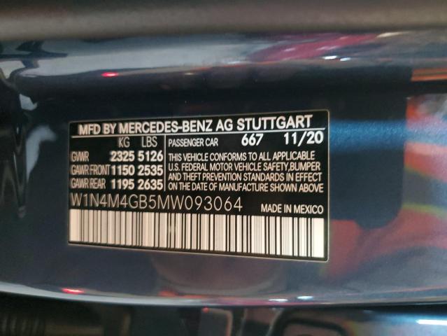 2021 MERCEDES-BENZ GLB 250 - W1N4M4GB5MW093064