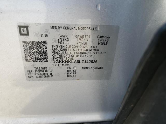 2020 GMC ACADIA SLE - 1GKKNKLA6LZ142626