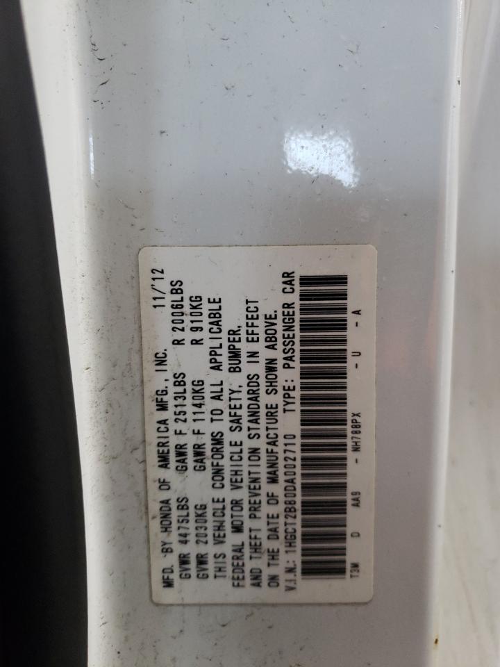 Lot #2890908751 2013 HONDA ACCORD EXL