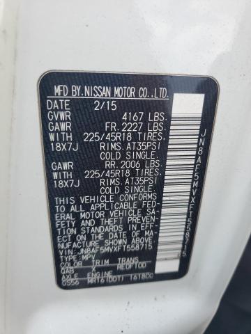 2015 NISSAN JUKE S - JN8AF5MVXFT558715