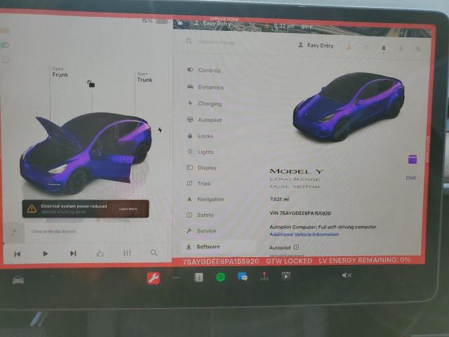 2023 TESLA MODEL Y - 7SAYGDEE6PA155920