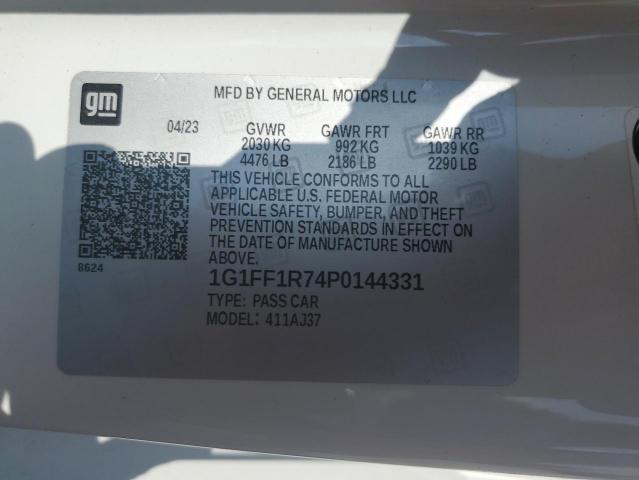 2023 CHEVROLET CAMARO LT1 - 1G1FF1R74P0144331