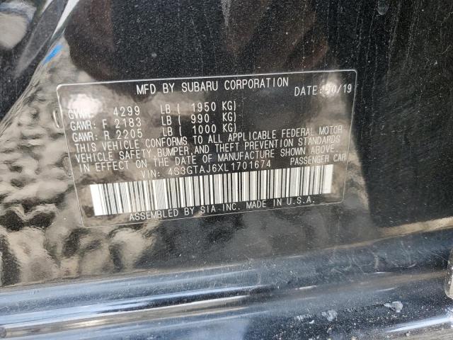 2020 SUBARU IMPREZA SP - 4S3GTAJ6XL1701674