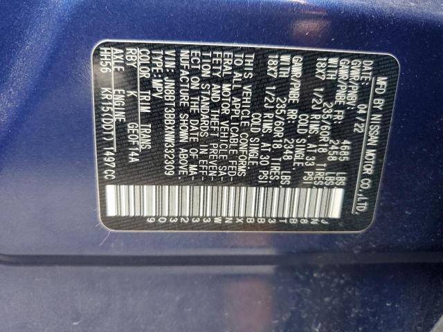 2022 NISSAN ROGUE SV - JN8BT3BBXNW332309