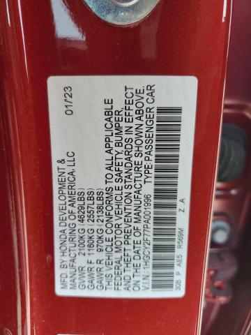 2023 HONDA ACCORD HYB - 1HGCY2F77PA001996