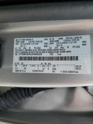2018 FORD F150 SUPER - 1FTEW1EP2JFD83325