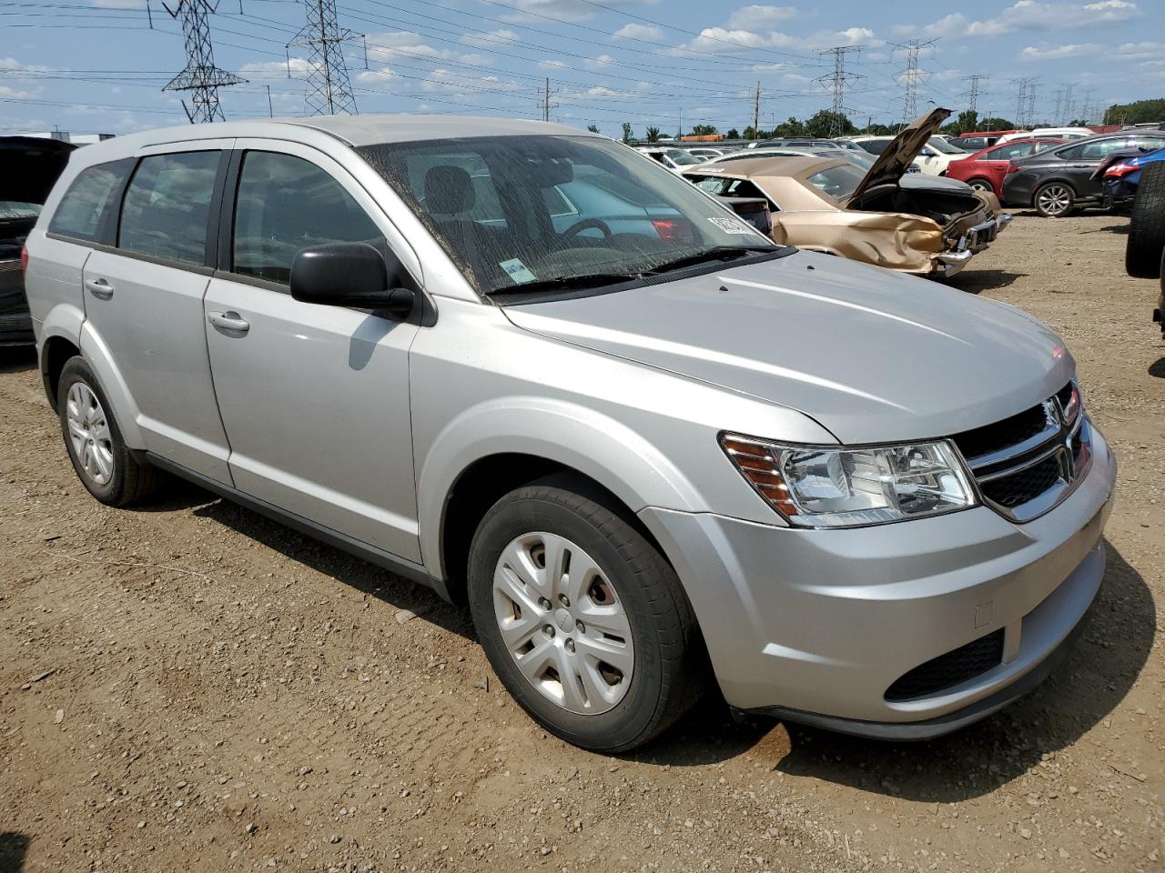 Lot #2895532429 2013 DODGE JOURNEY SE