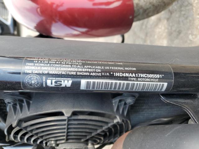 2017 HARLEY-DAVIDSON XG500 1HD4NAA17HC505591