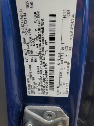 2018 FORD ESCAPE SE - 1FMCU9GD9JUB23185