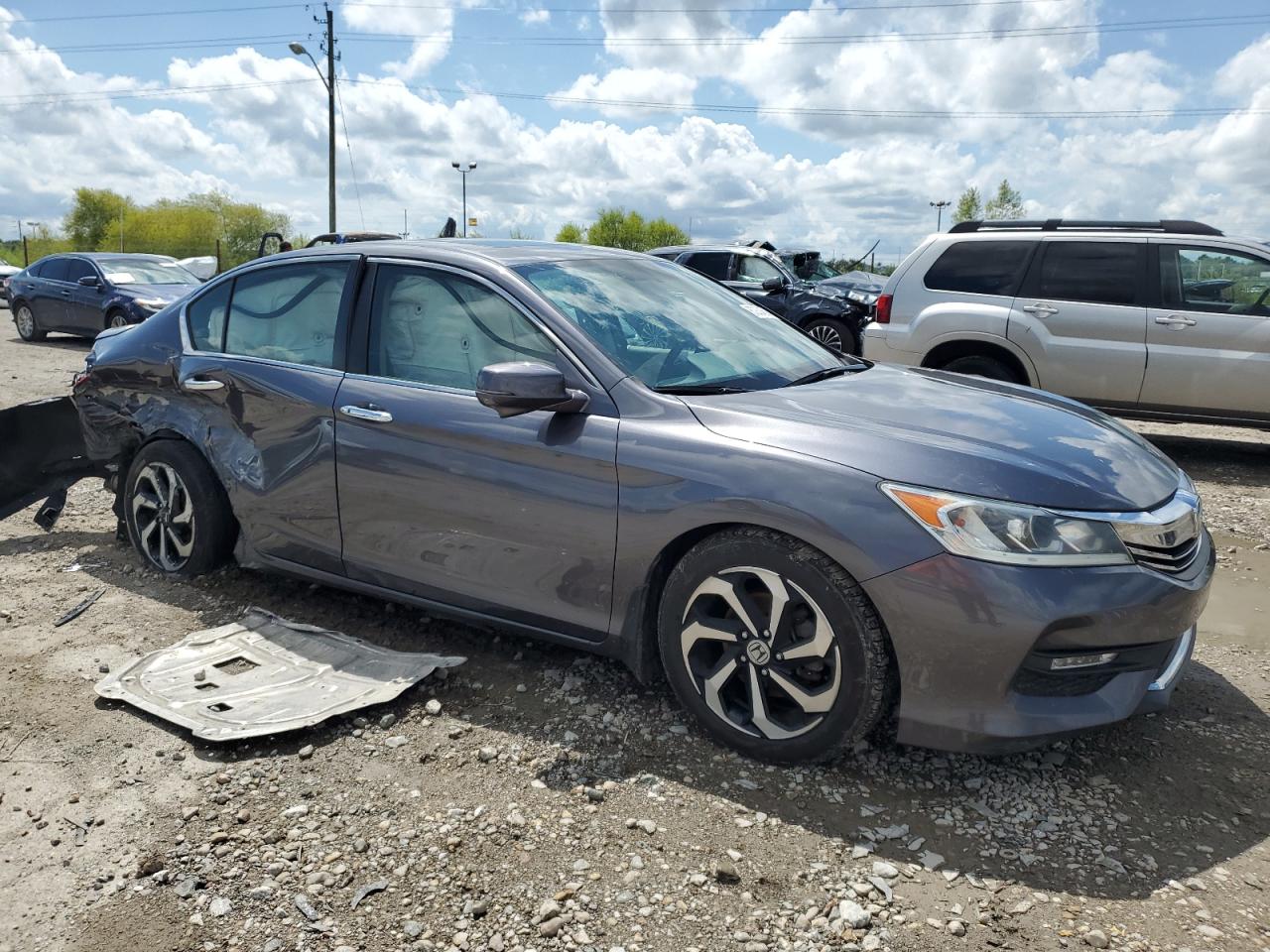 Lot #2893012754 2016 HONDA ACCORD EXL