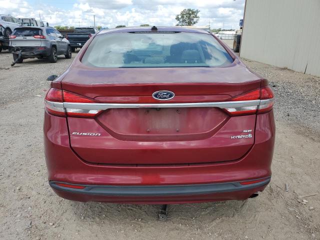 VIN 3FA6P0LUXJR147213 2018 Ford Fusion, Se Hybrid no.6