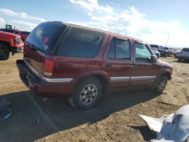 GMC JIMMY / EN 2000 burgundy  gas 1GKDT13W3Y2268110 photo #4