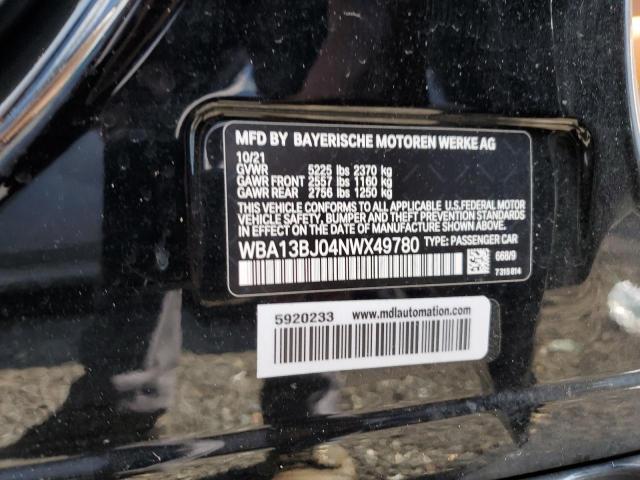 2022 BMW 530 XI - WBA13BJ04NWX49780