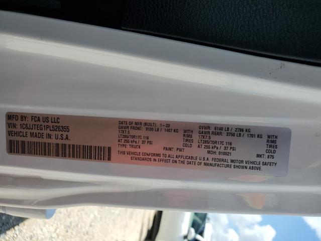 2023 JEEP GLADIATOR - 1C6JJTEG1PL526355