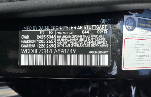 VIN WDDHF7GB7EA898749 2014 Mercedes-Benz E-Class, 6... no.10