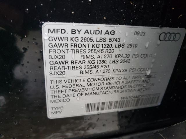 2024 AUDI SQ5 PRESTI WA1C4AFY8R2018925