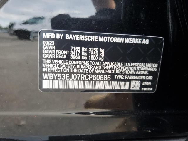 2024 BMW I7 XDRIVE6 WBY53EJ07RCP60686