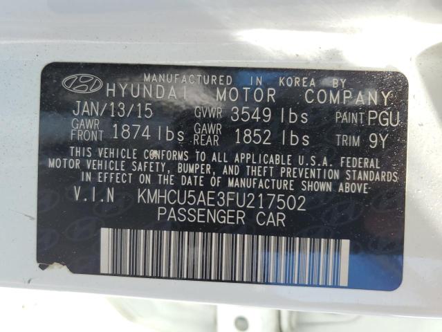 2015 HYUNDAI ACCENT GLS - KMHCU5AE3FU217502