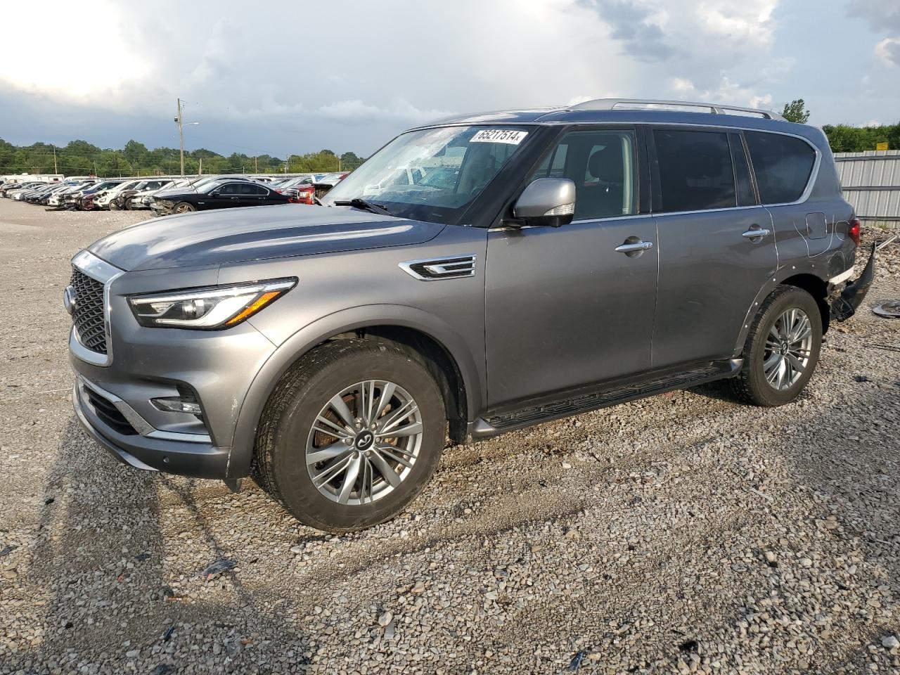 Lot #2960141036 2021 INFINITI QX80 LUXE