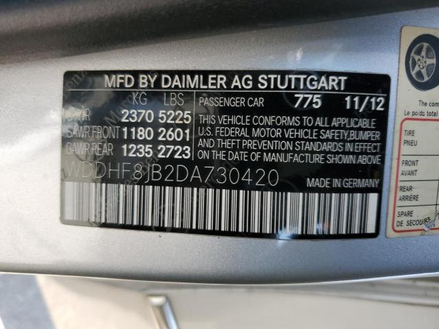 VIN WDDHF8JB2DA730420 2013 Mercedes-Benz E-Class, 3... no.12