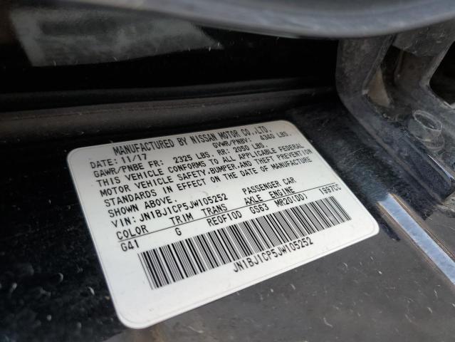 2018 NISSAN ROGUE SPT JN1BJ1CP5JW105252