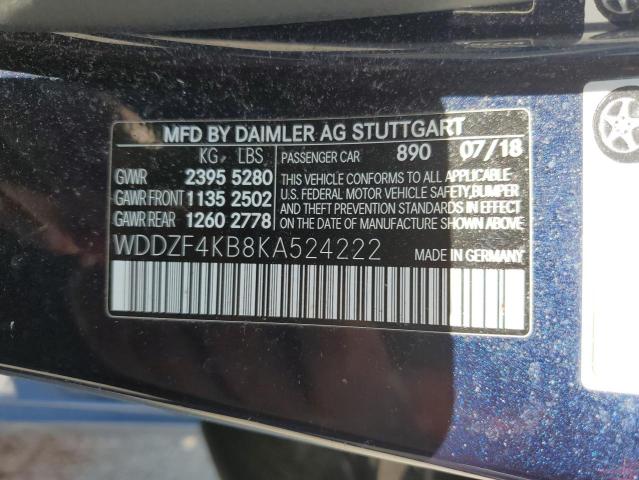 VIN WDDZF4KB8KA524222 2019 Mercedes-Benz E-Class, 3... no.12