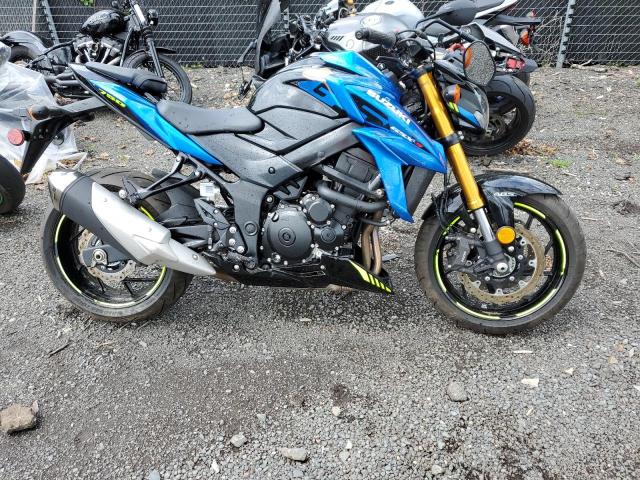 SUZUKI GSX-S750 M 2022 blue  gas JS1C533B1N7101750 photo #1