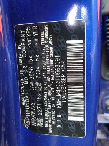 2023 HYUNDAI ELANTRA SE - KMHLM4AG3PU563191