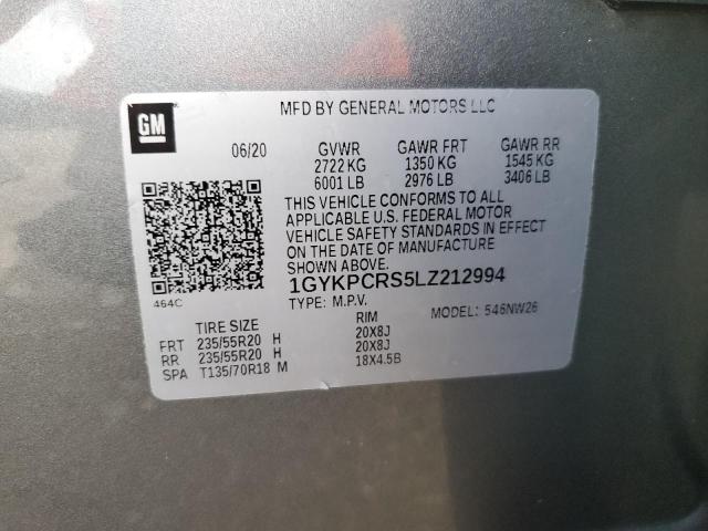 2020 CADILLAC XT6 PREMIU - 1GYKPCRS5LZ212994