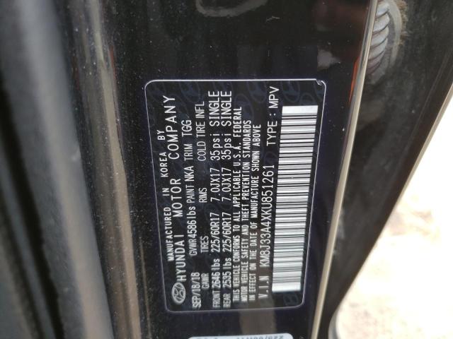 2019 HYUNDAI TUCSON LIM - KM8J33A4XKU851261