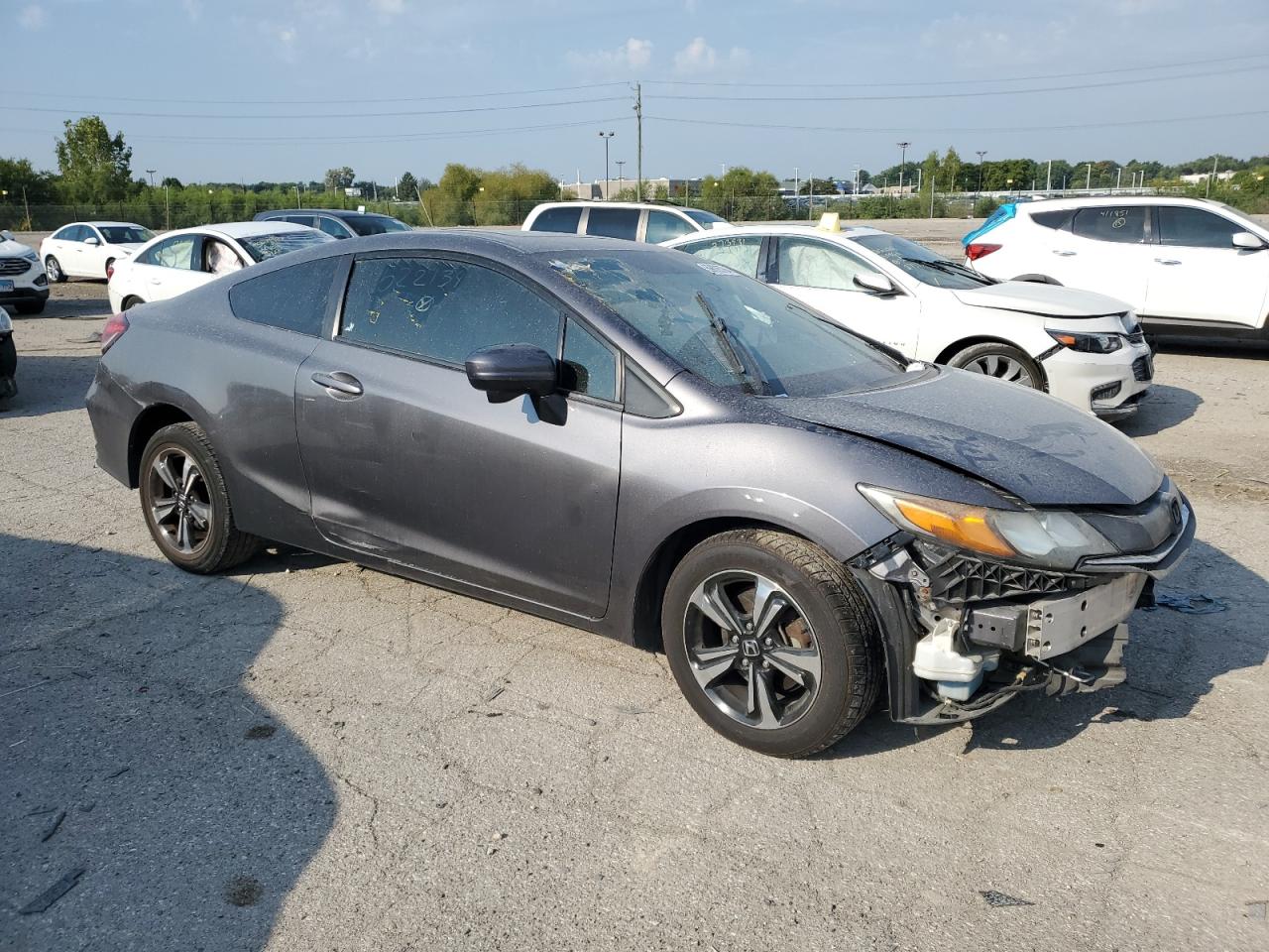 Lot #3024382555 2014 HONDA CIVIC EX