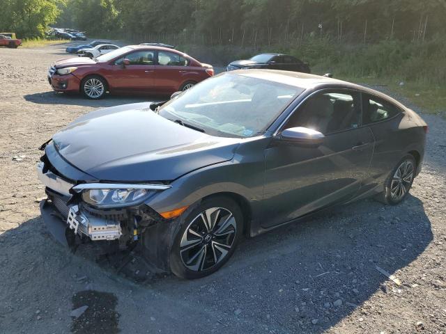 HONDA CIVIC EX 2018 gray  gas 2HGFC3B31JH354523 photo #1