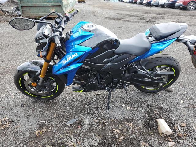 SUZUKI GSX-S750 M 2022 blue  gas JS1C533B1N7101750 photo #4