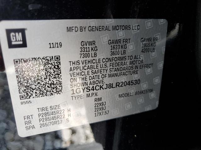 2020 CADILLAC ESCALADE P - 1GYS4CKJ8LR204530