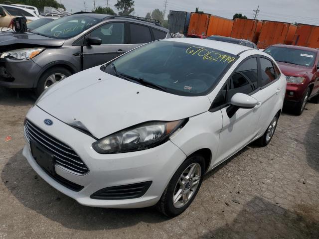 FORD FIESTA SE 2017 white  gas 3FADP4BJXHM144812 photo #1