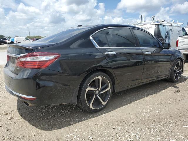 HONDA ACCORD EXL 2017 black sedan 4d gas 1HGCR3F8XHA028722 photo #4