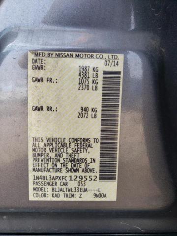 2015 NISSAN ALTIMA 3.5 - 1N4BL3APXFC129552