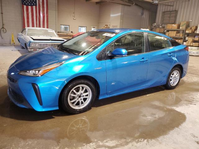 TOYOTA PRIUS NIGH 2022 blue  hybrid engine JTDKAMFUXN3173196 photo #1