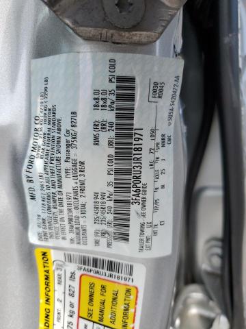 2018 FORD FUSION TIT - 3FA6P0RU3JR181971
