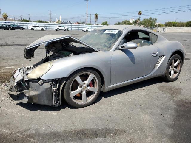 PORSCHE CAYMAN S 2006 silver  gas WP0AB298X6U784563 photo #1