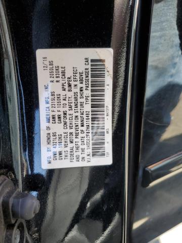 2017 HONDA ACCORD EXL - 1HGCR2F87HA116492