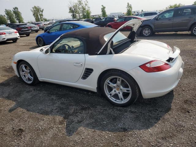 PORSCHE BOXSTER 2005 white converti gas WP0CA29895U713039 photo #3