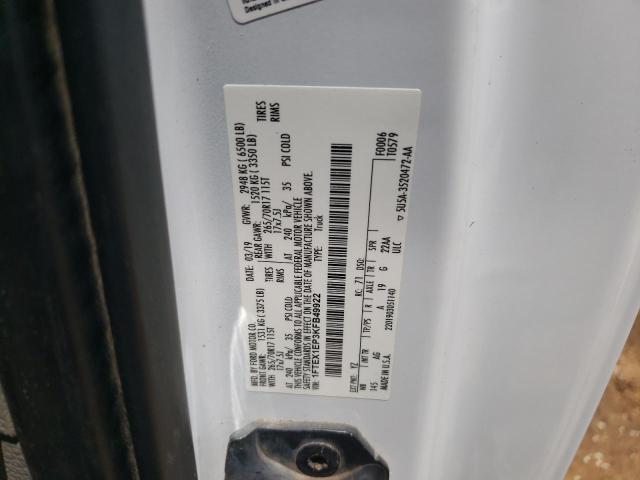 2019 FORD F150 SUPER - 1FTEX1EP3KFB49922