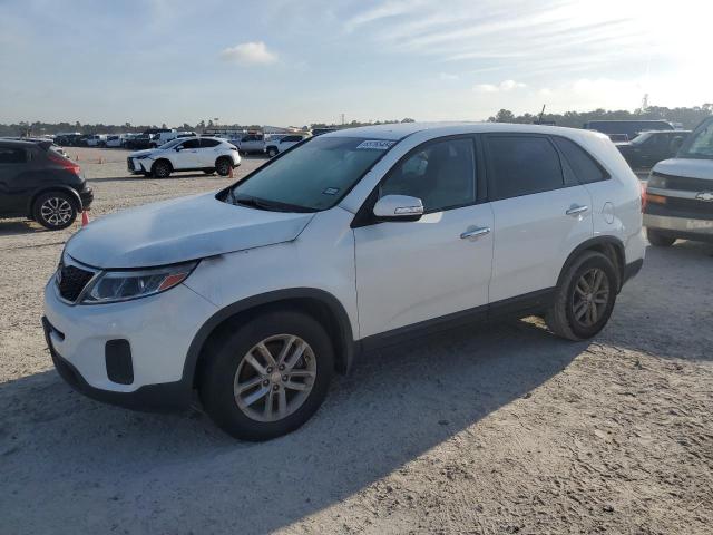 KIA SORENTO LX 2014 white  gas 5XYKT3A60EG452889 photo #1