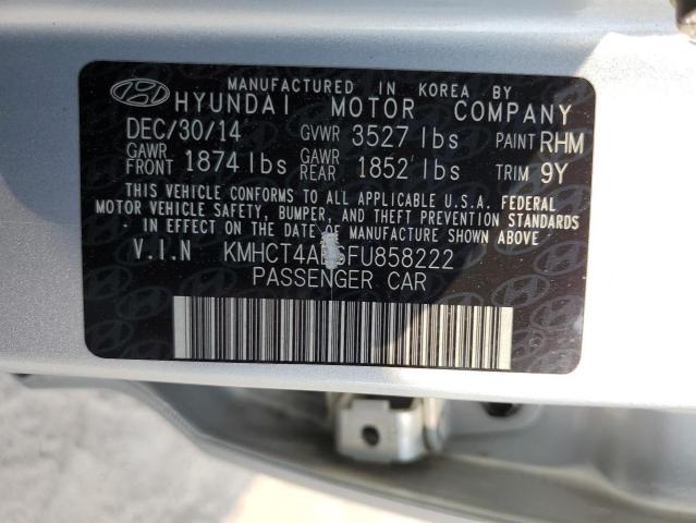 2015 HYUNDAI ACCENT GLS - KMHCT4AE6FU858222
