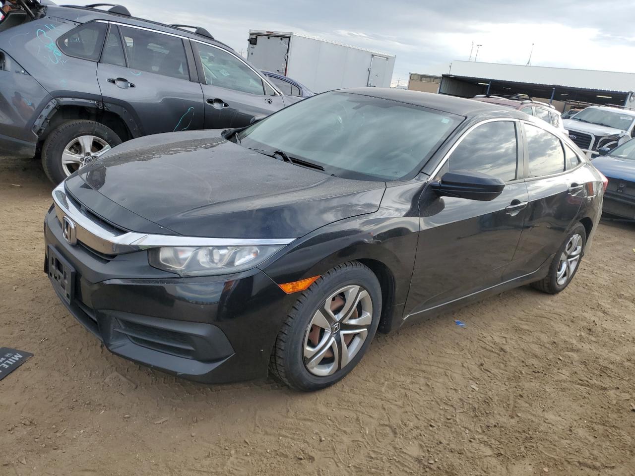 Lot #2774211380 2016 HONDA CIVIC LX