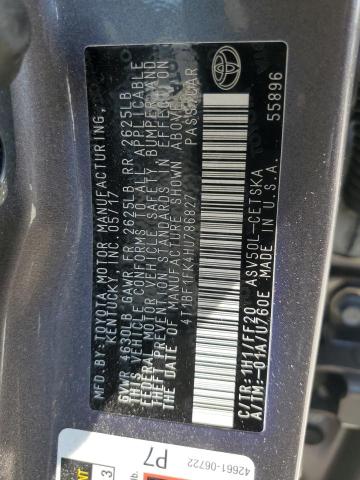 VIN 4T1BF1FK4HU786827 2017 Toyota Camry, LE no.12