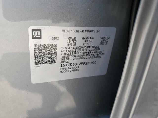2023 CHEVROLET MALIBU LT - 1G1ZD5ST2PF221020