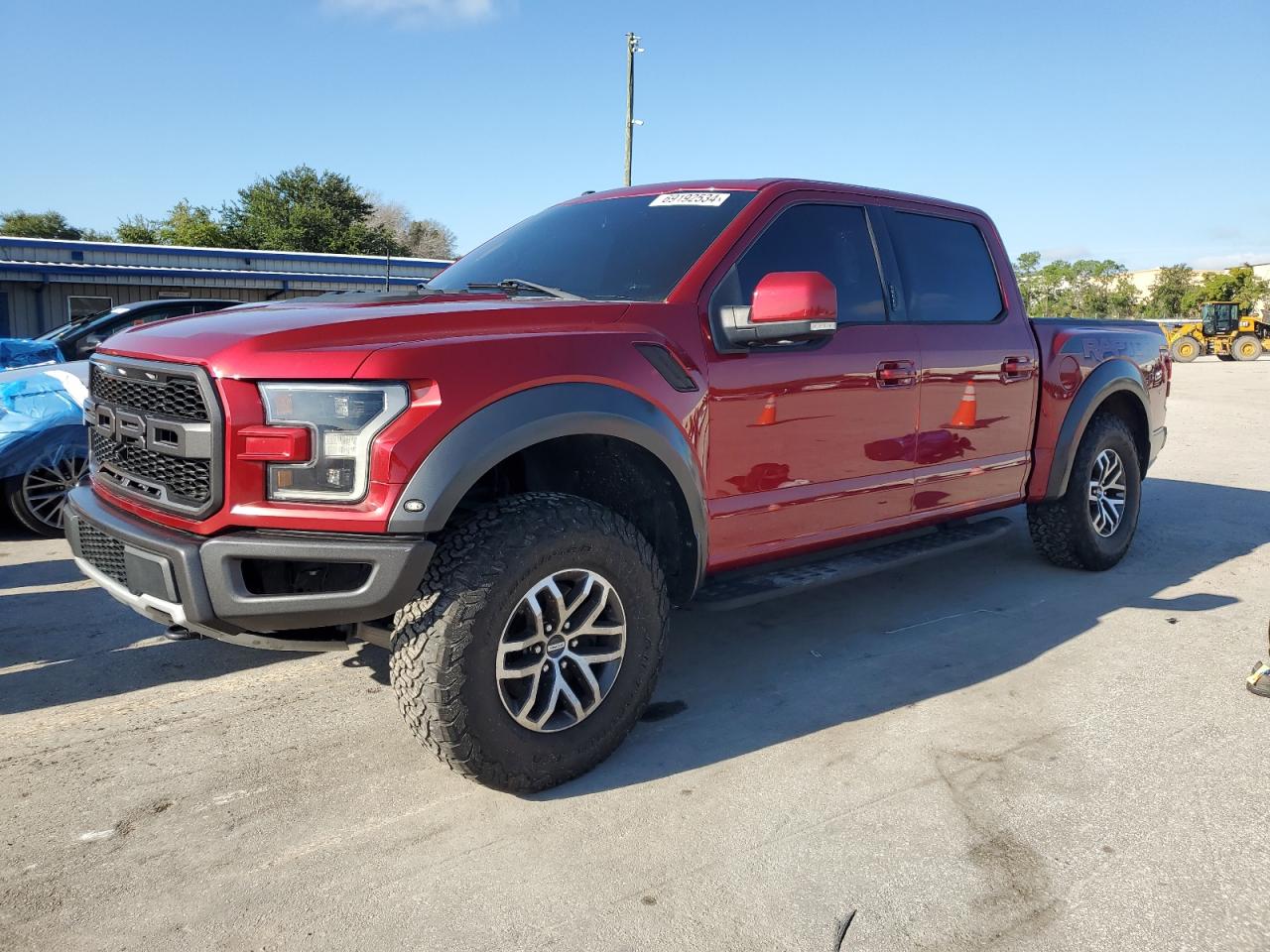 1FTFW1RG7HFB29361 FORD F150 RAPTO 2017