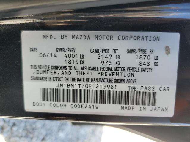 VIN JM1BM1T70E1213981 2014 Mazda 3, SV no.12